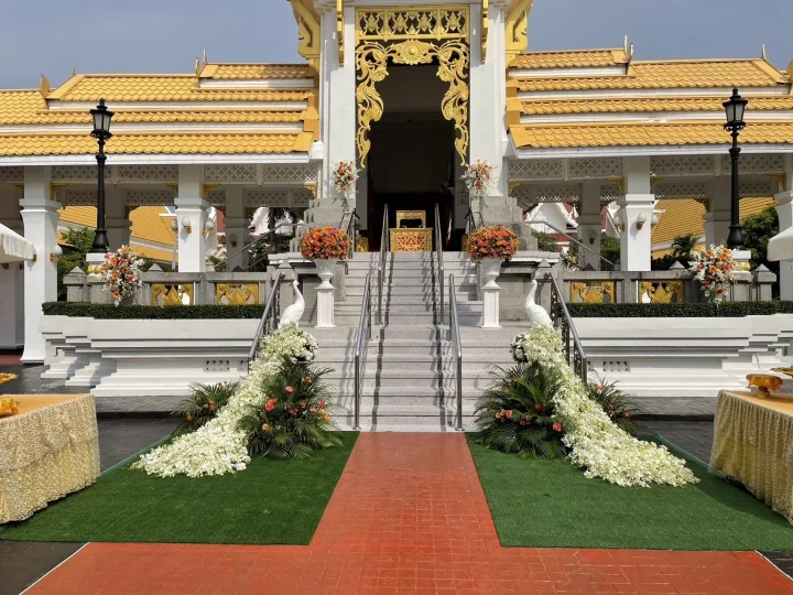 ผลงานจัดดอกไม้งานศพ งานศพจริง Funeral Decor