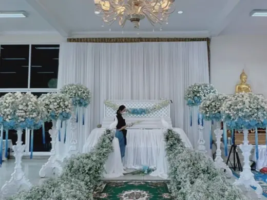 แพ็กเกจตกแต่งศาลา หรู ราคา 45,900 บาท Funeral Decor
