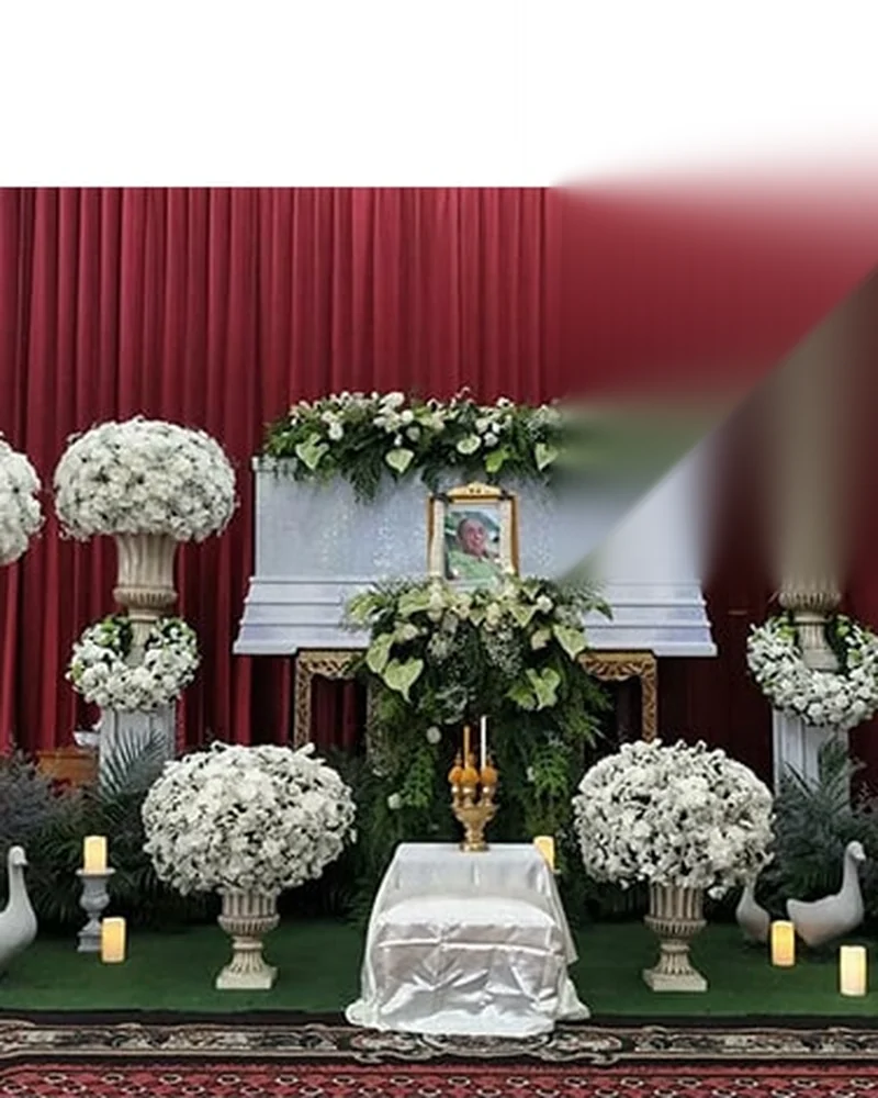 ดอกไม้หน้าศพ ชุดเรือนขวัญ ระลึกคุณ จัดดอกไม้งานศพ กรุงเทพ