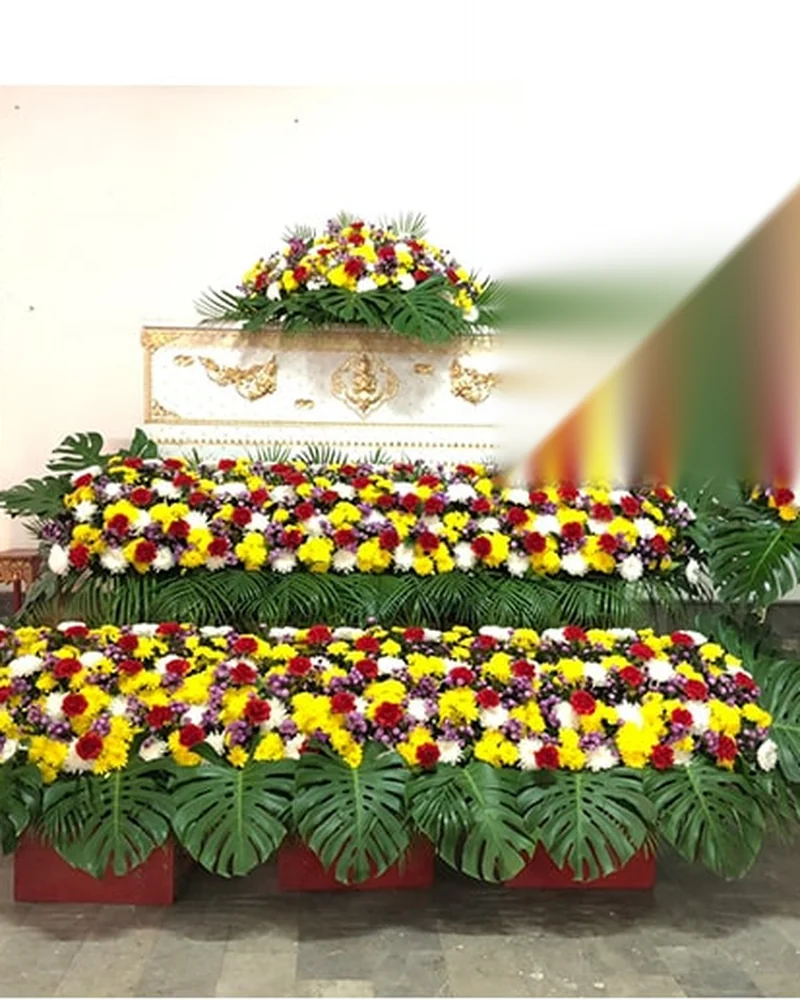 ดอกไม้หน้าศพ ชุดขวัญเรือน นิรันดร์ จัดดอกไม้งานศพ กรุงเทพ